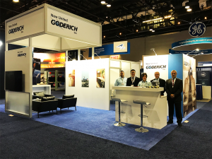 nugi team at booth 844 at nbaa 2018
