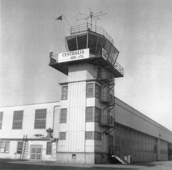 RCAF Centralia Control Tower 1956