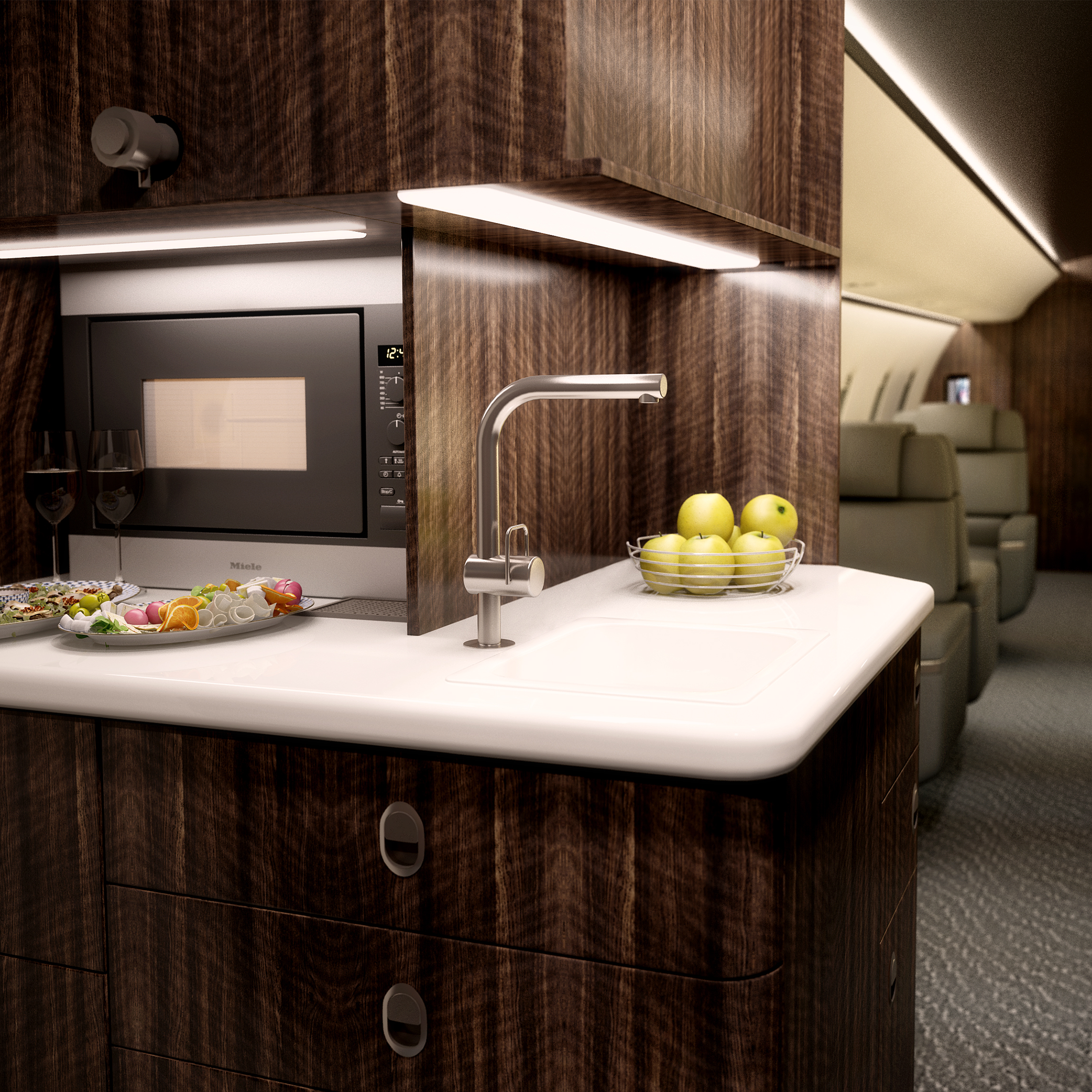 aircraft interior trend modern galleys aircraft interior trend modern galleys